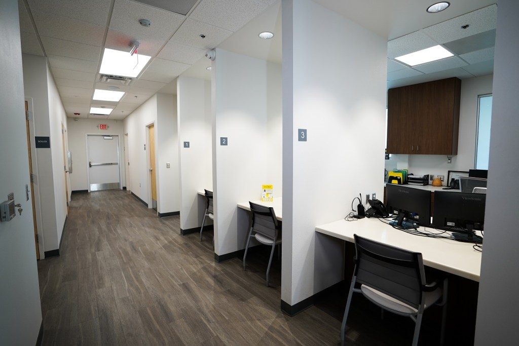 High Desert Oral and Facial Surgery check-out area