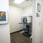 Dental x-ray machine room