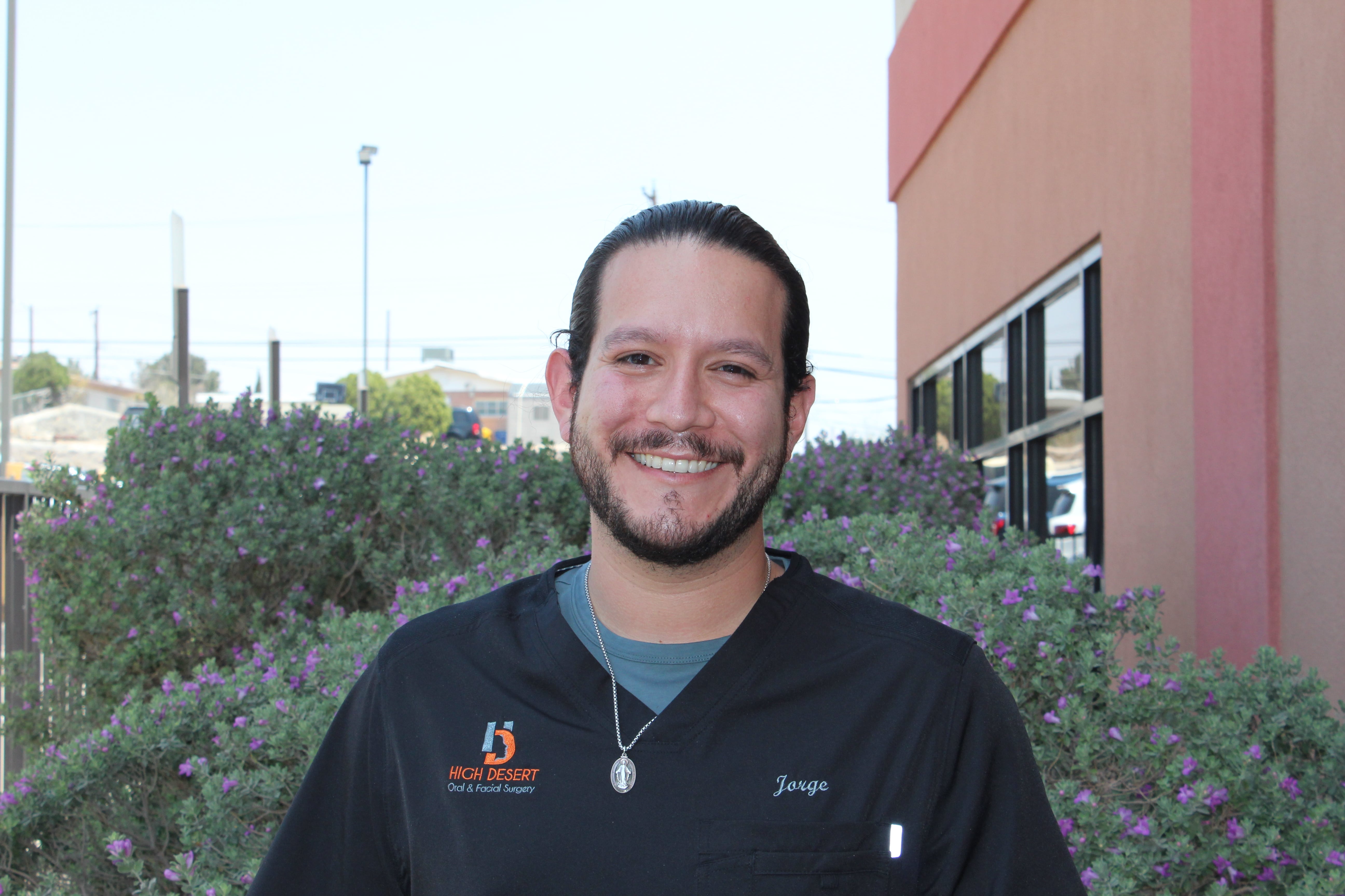Jorge staff member